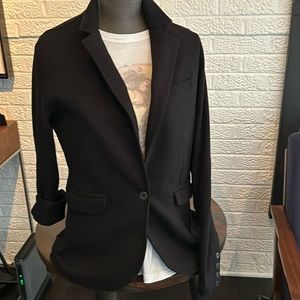 Grey State Black size Large cotton blazer